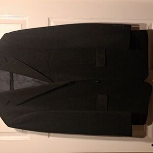 🇮🇹 Alberto & Roy Italian men's size 46R Beautiful black corderoy suit jacket
